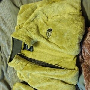 The North Face womens furry jacket size Medium
